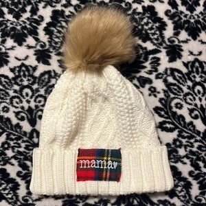 David and Young Knit Mama Beanie